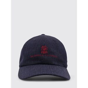 Brunello Cucinelli Hat Men Navy